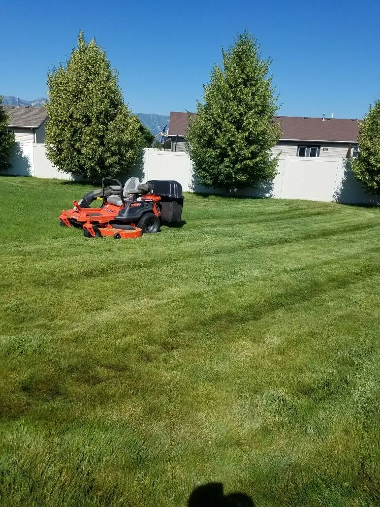 Professional outdoor landscaping in Logan, UT by Jenson Lawn Services