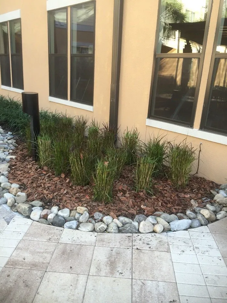 Local garden landscaping with custom design across Orlando, FL - Jeps Lawn Care & Landscaping