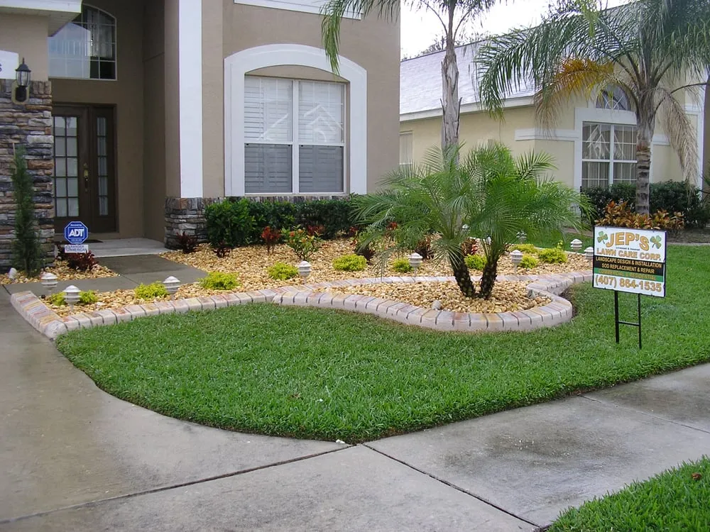 Trusted garden landscaping in Orlando, FL by Jeps Lawn Care & Landscaping