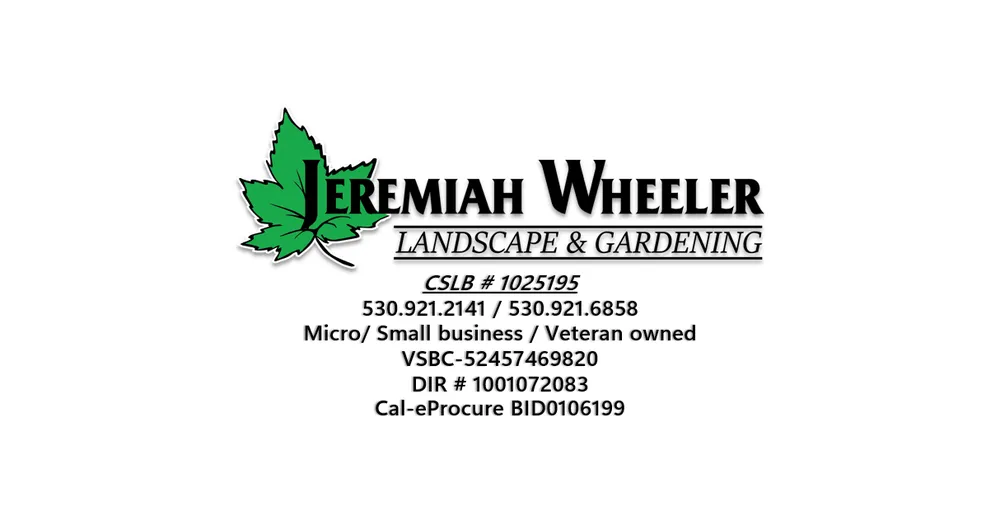 Custom outdoor landscaping near you across Redding, CA - Jeremiah Wheeler Landscape & Gardening
