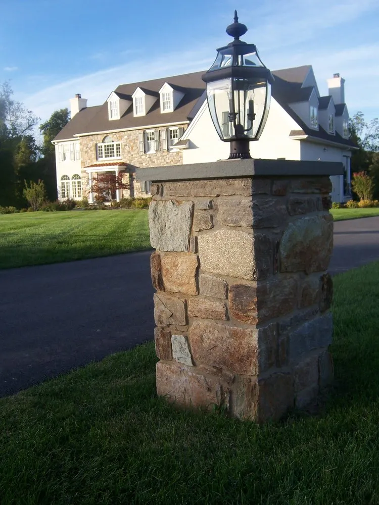 Custom landscaping services in West Chester, PA by Jeremy Russell Stone Masonry