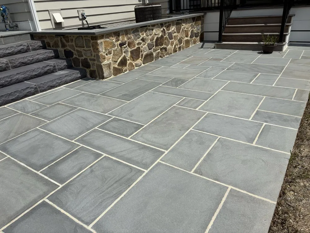 Local landscape installation in West Chester, PA - Jeremy Russell Stone Masonry