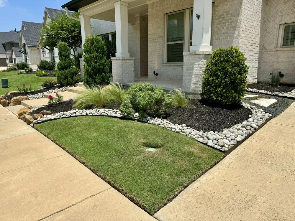 Affordable residential landscaping in Justin, TX by Jeremy Tutle Home & Garden