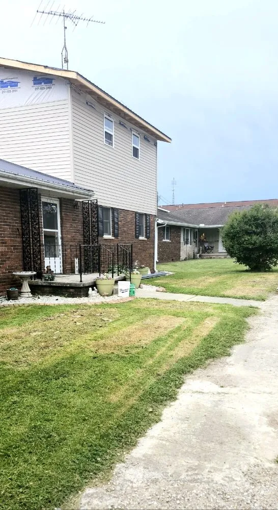 Custom garden landscaping for residential properties in Greenup, IL by Jeremy's Homecare Services