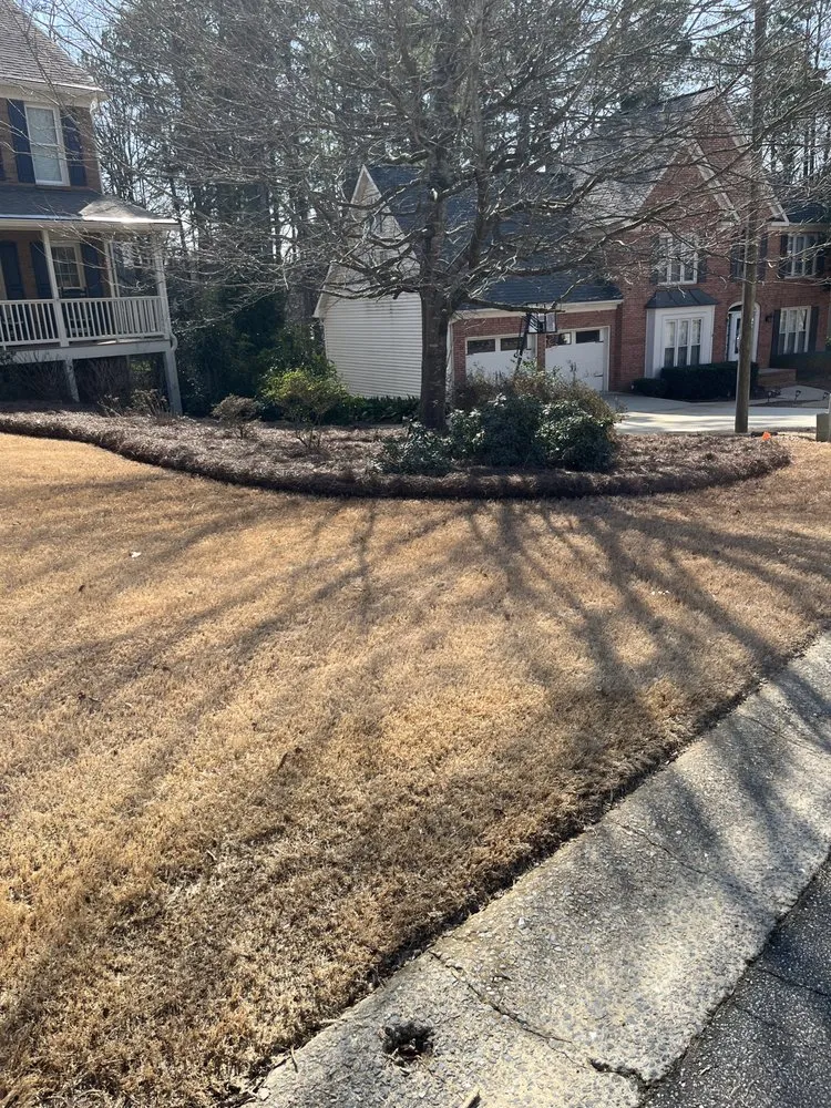 Custom garden landscaping in Taylorsville, GA by Jeremy’s Lawn Maintenance