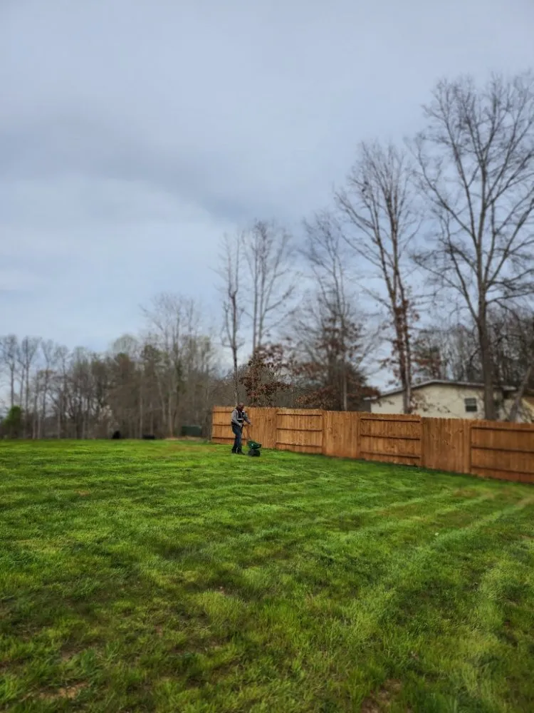 Custom residential landscaping in Shelby, NC by Jermaine's Lawn Service