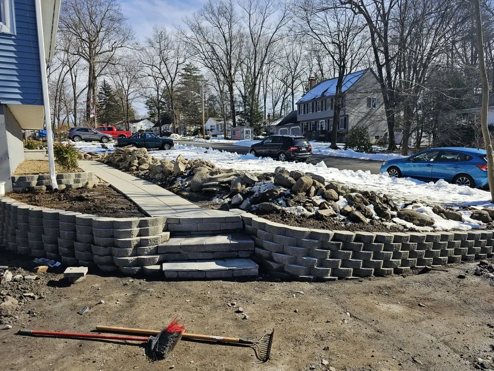 Top-rated landscape design in North Billerica, MA by Jeron Designers