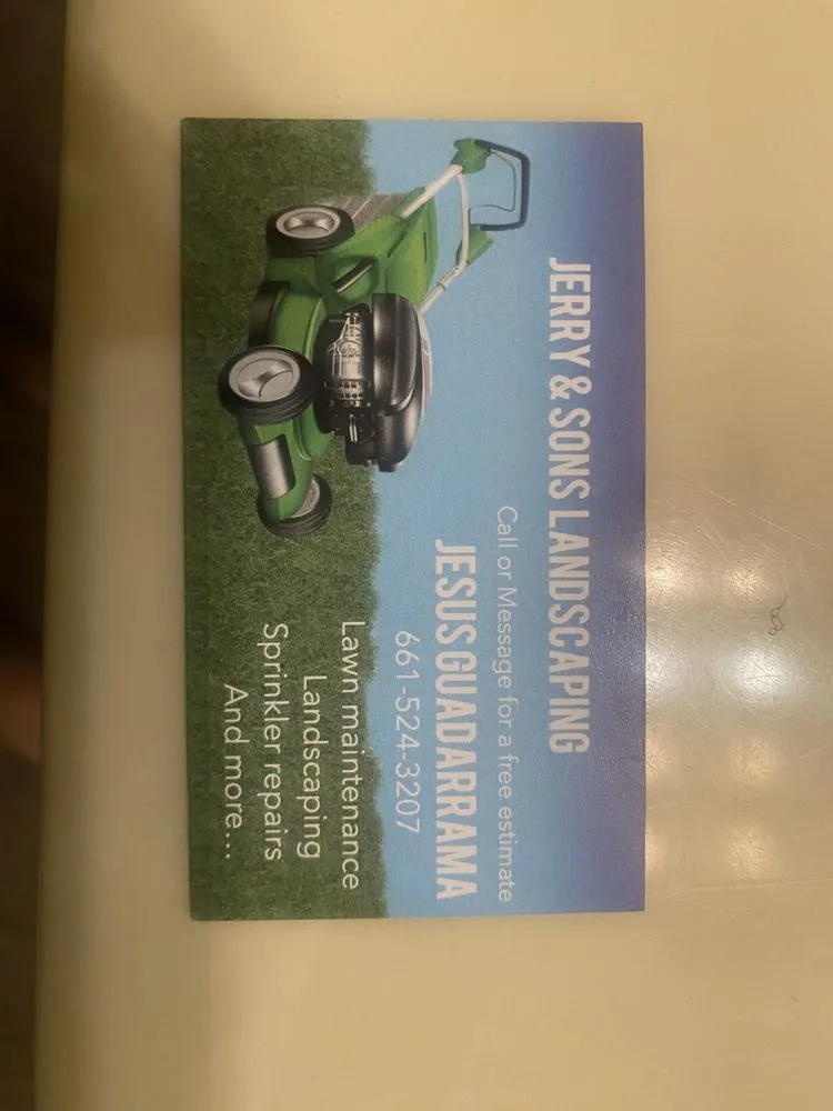 Local lawn mowing service experts serving Rosamond, CA - Jerry and Son’s Landscaping