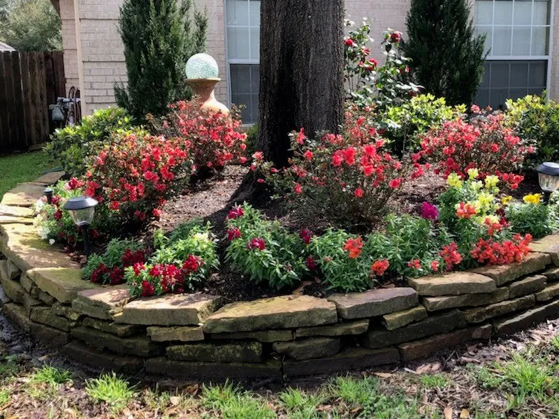 Expert yard maintenance for beautiful yards in Spring, TX by Jerry Kempenski Landscapes
