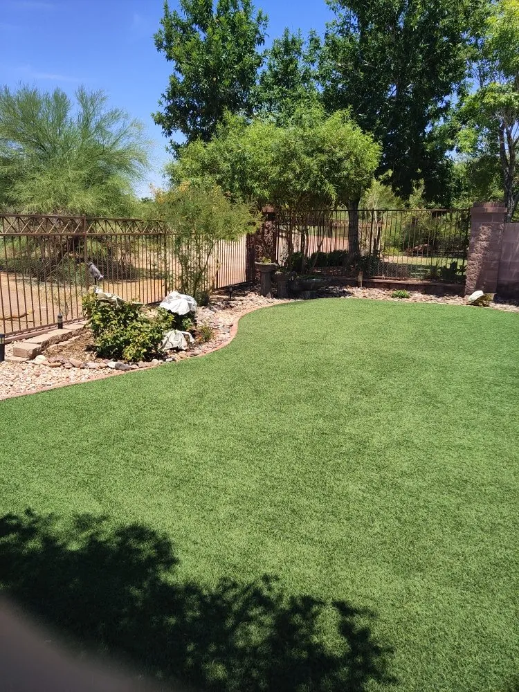 Affordable lawn mowing service for outdoor upgrades in Las Vegas, NV by Jerry's Attention To Detail Landscaping