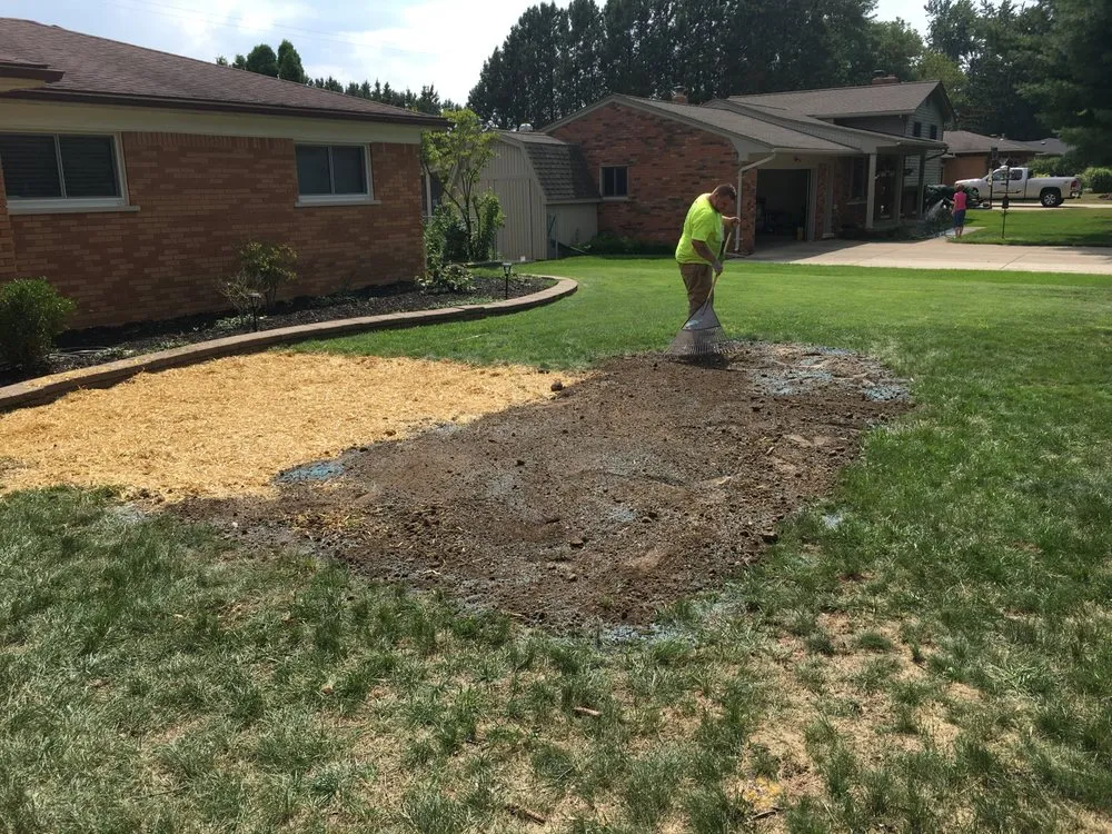 Professional landscape design in Clarkston, MI by Jerry's dirt cheap landscape/power washing