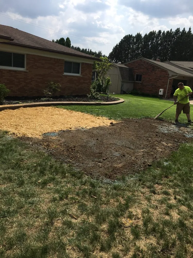 Professional landscape design in Clarkston, MI by Jerry's dirt cheap landscape/power washing