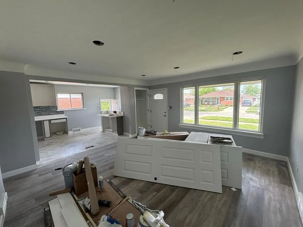 Professional yard cleanup service for residential properties across Dearborn Heights, MI - Jerry’s Drywall