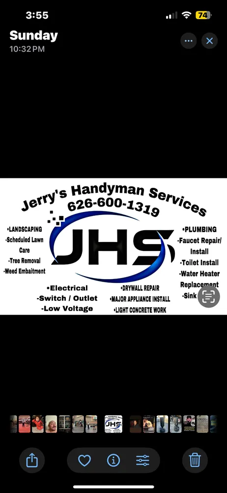 Top-rated lawn mowing service for outdoor upgrades in Santa Fe Springs, CA by Jerry’s Handyman Services