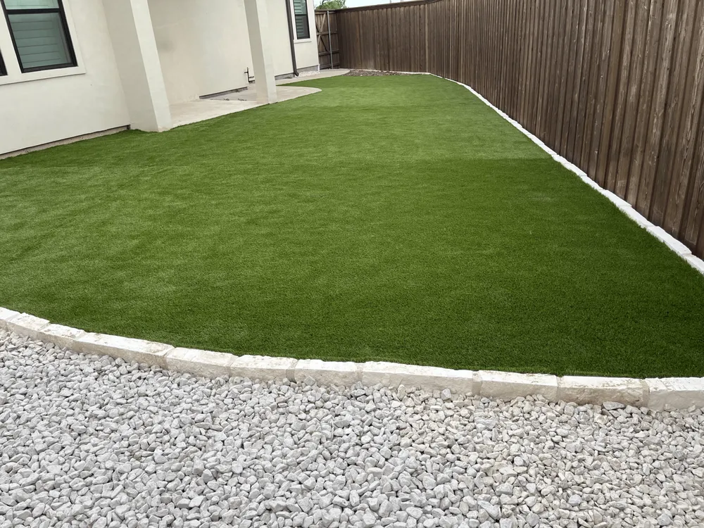 Custom outdoor landscaping in Denton, TX - Jerry's Landscape & Masonry