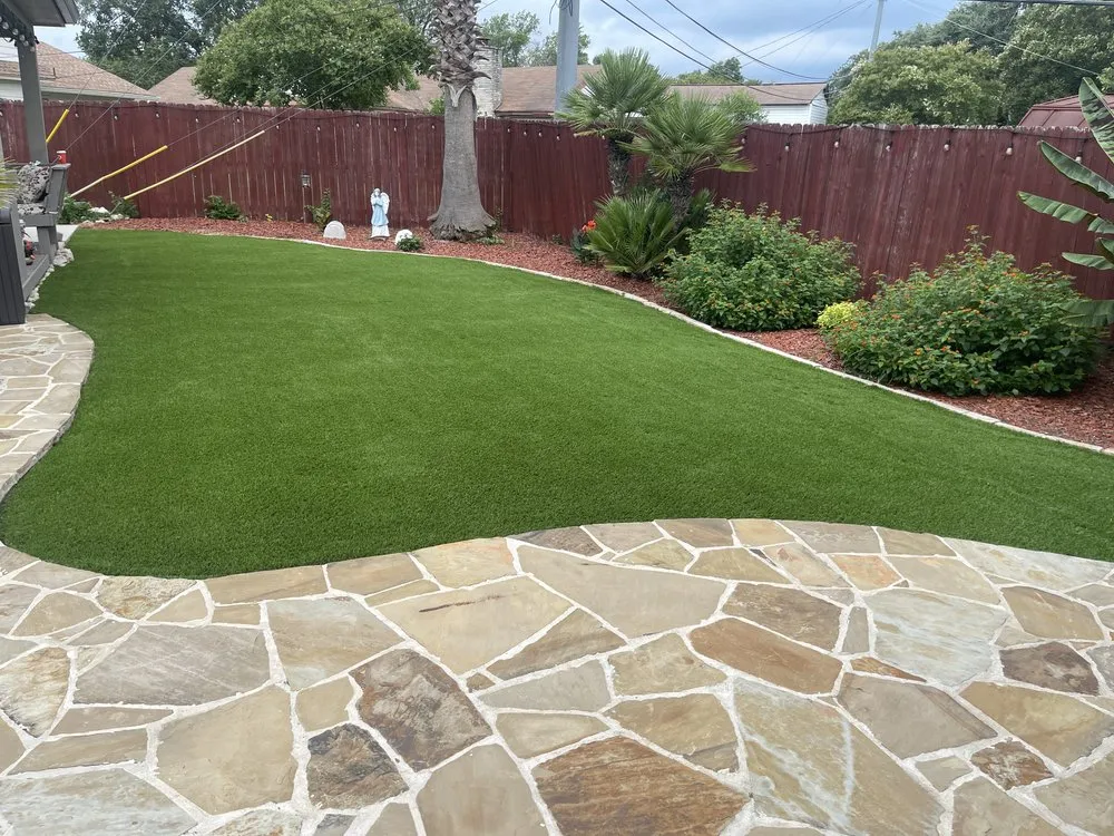 Professional residential landscaping in San Antonio, TX by Jerry’s Urban Scapes