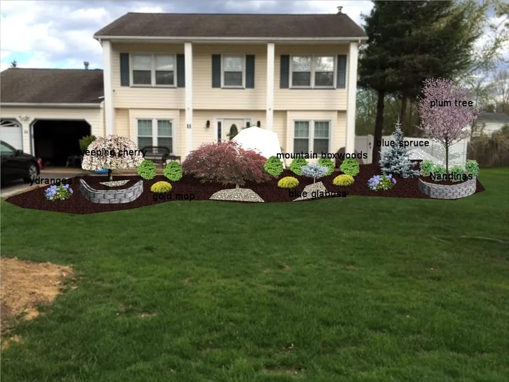 Professional garden landscaping in Manalapan, NJ - Jersey Grounds Management