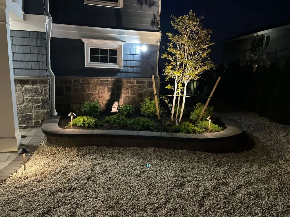 Professional residential landscaping for homes in Barnegat, NJ by Jersey Shore Pavers