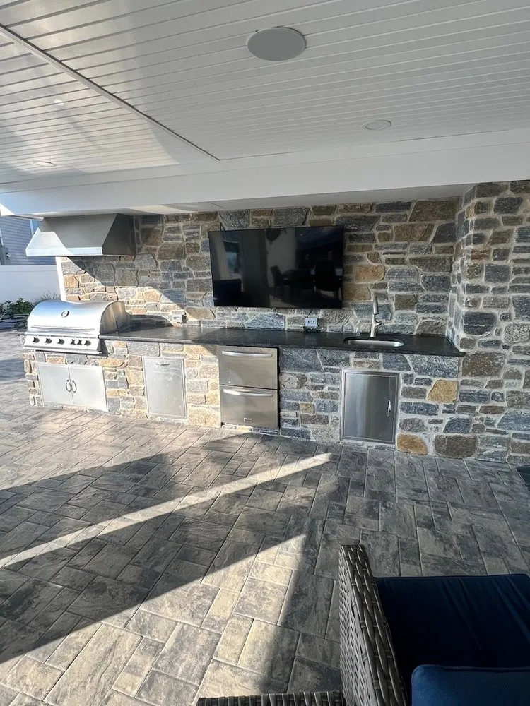 Professional lawn care service in Barnegat, NJ by Jersey Shore Pavers