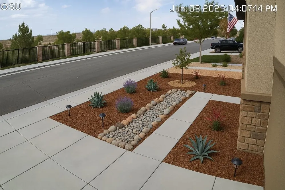 Affordable landscape design for homes in West Hills, CA by Jesús Landscaping