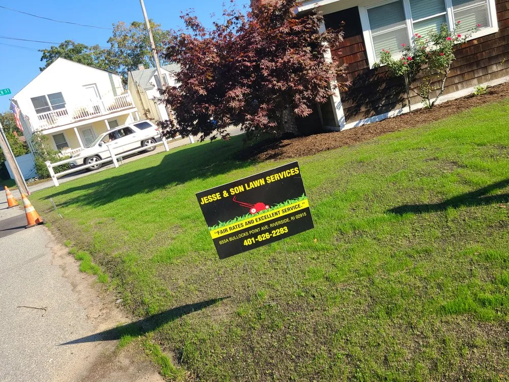 Affordable garden landscaping in East Providence, RI by Jesse & Son Lawn Services