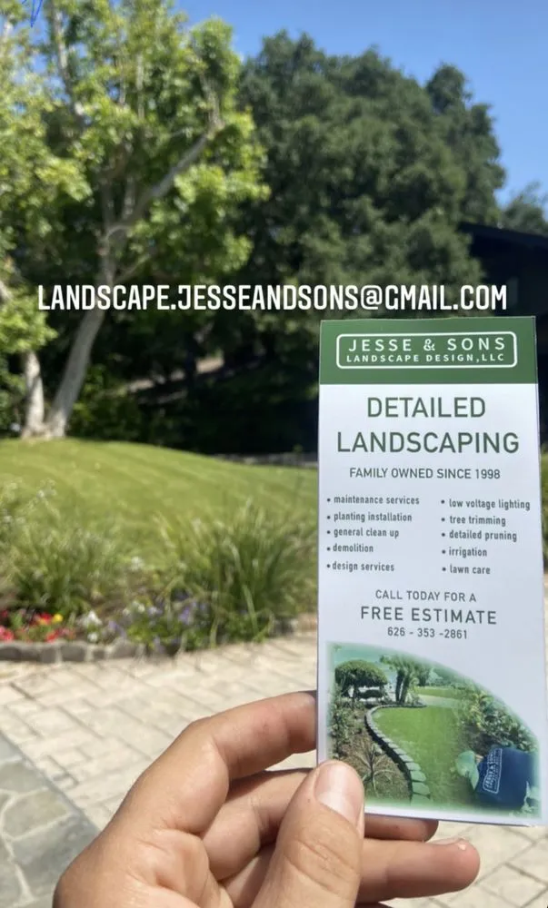Affordable lawn care service in Azusa, CA by Jesse & Sons Landscape Design
