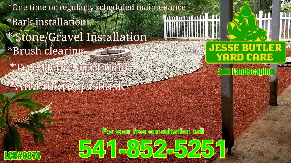Professional residential landscaping for year-round maintenance in Mapleton, OR by Jesse Butler Yard Care