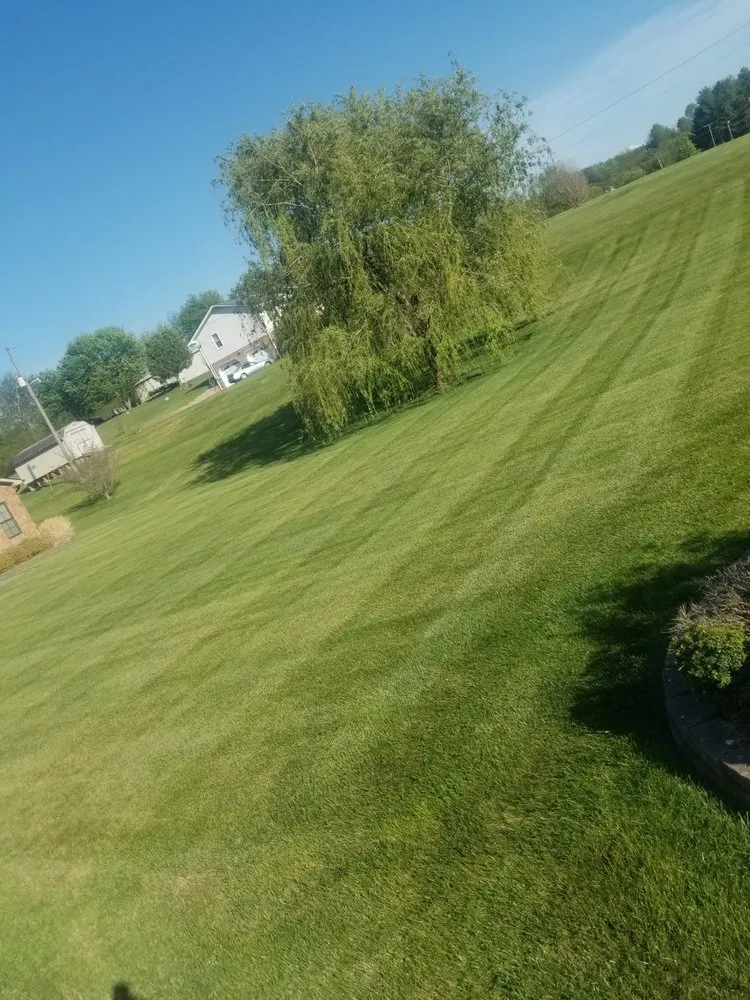 Local landscape installation with custom design in Bristol, TN by Jessee Bros Property Maintenance