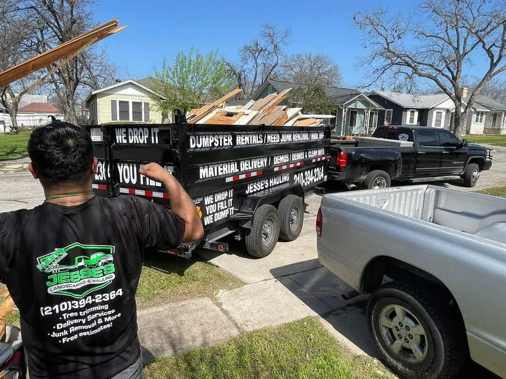 Top-rated outdoor landscaping in San Antonio, TX by Jesse's Landscaping & Junk Removal