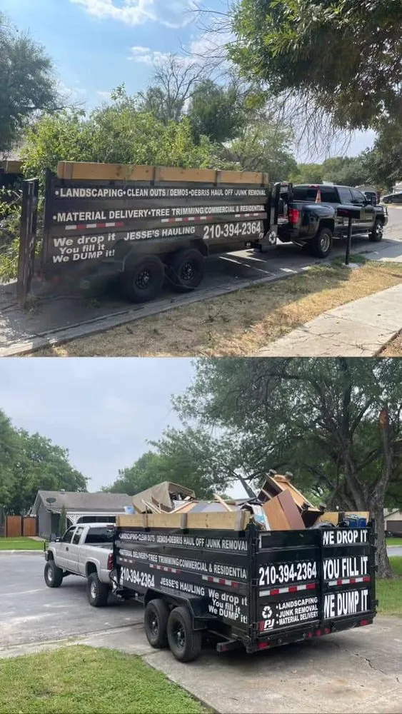 Expert yard maintenance in San Antonio, TX by Jesse's Landscaping & Junk Removal