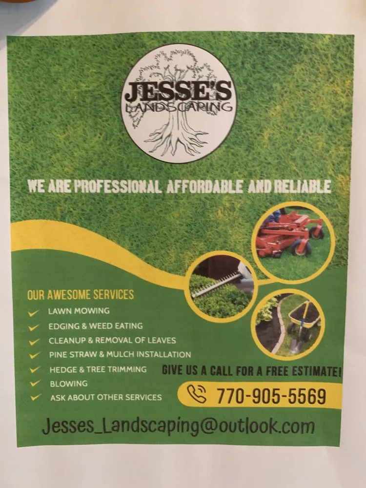 Custom landscape installation in Flowery Branch, GA - Jesse’s Landscaping