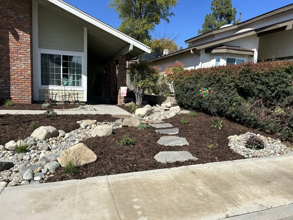 Professional landscape installation in Thousand Oaks, CA - Jessie Flores Landscape
