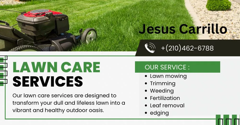 Expert yard maintenance experts serving Timberwood Park, TX - Jesus Carrillo Lawn Service