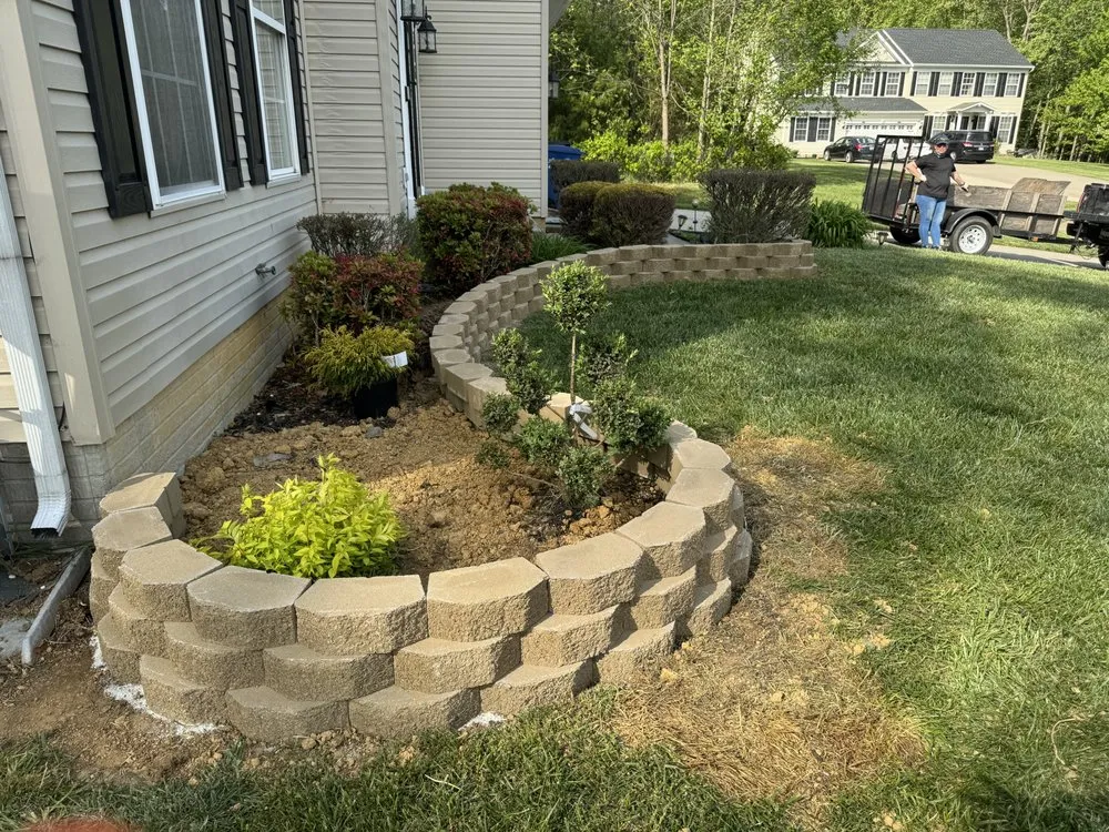 Custom yard cleanup service for outdoor upgrades in Abingdon, MD by Jesus Landscaping