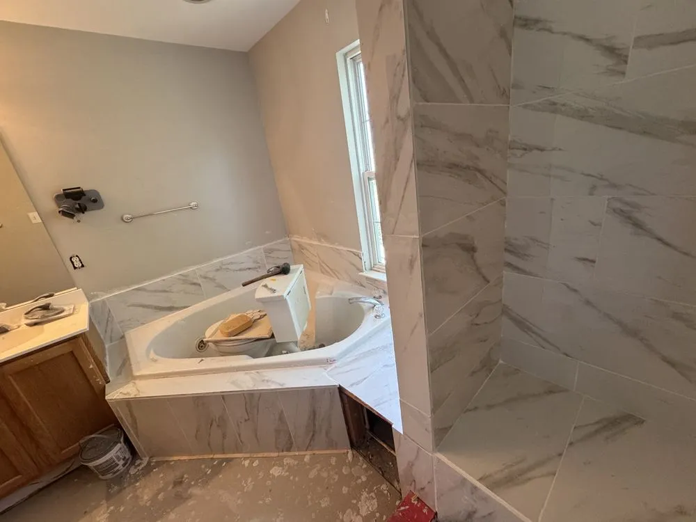 Local landscape installation in Abingdon, MD by Jesus Landscaping