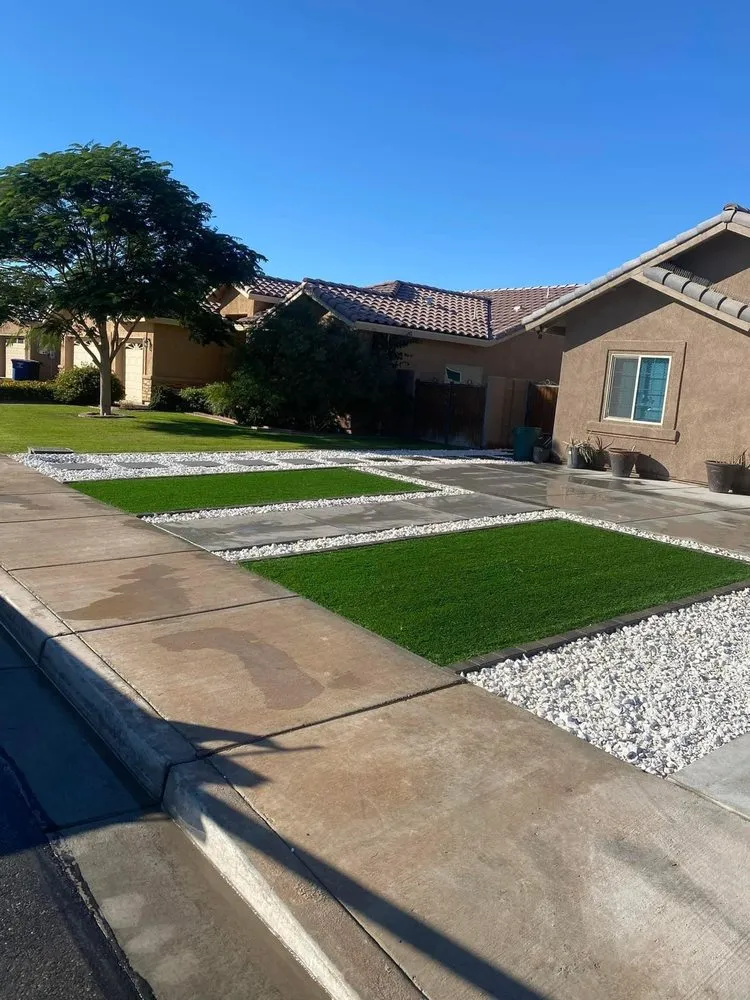 Top-rated landscape installation for residential properties in Yuma, AZ by Jesus Landscaping