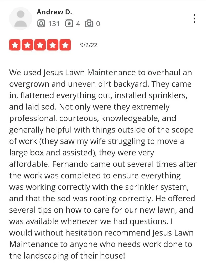 Professional landscape installation in Bellflower, CA by Jesus Lawn Maintenance