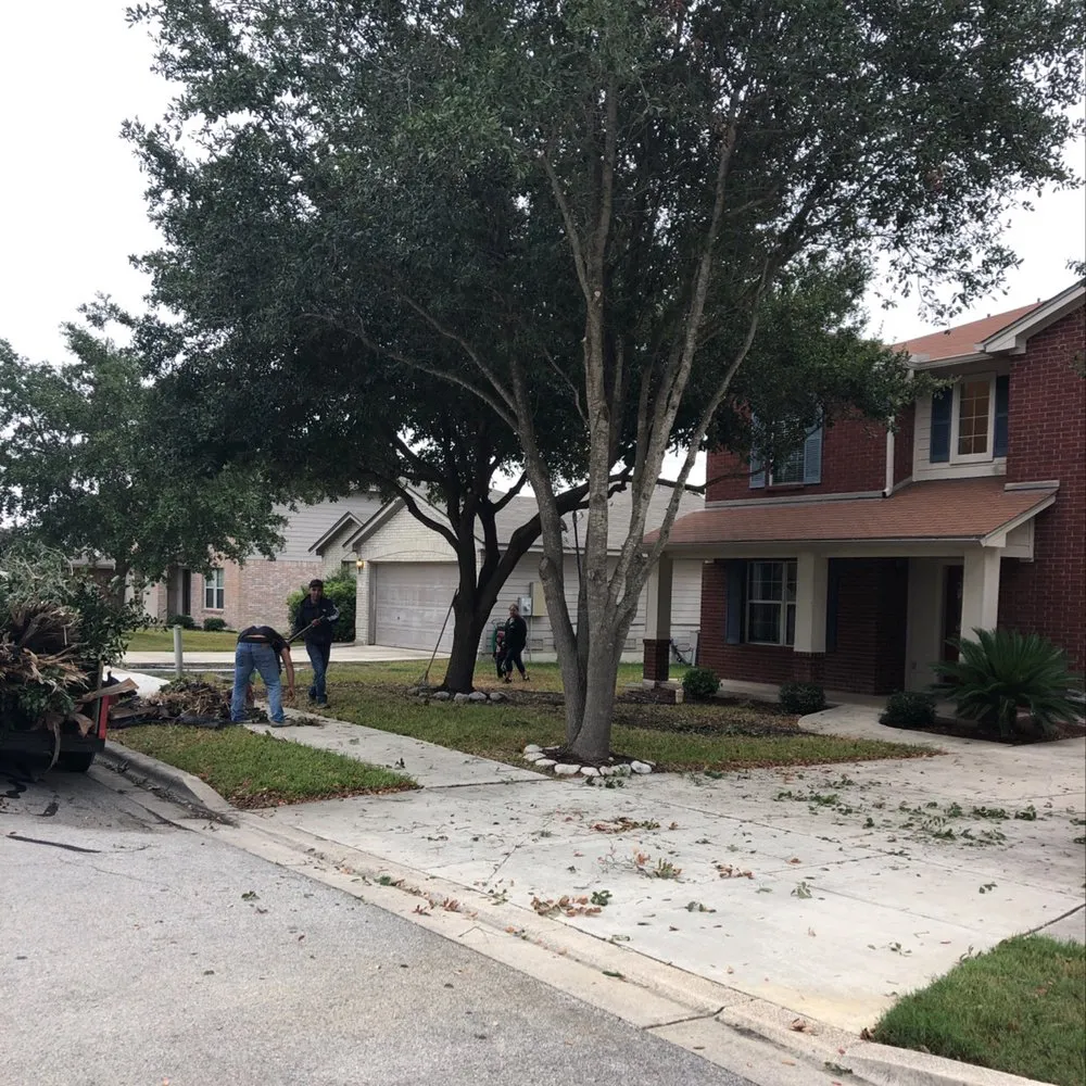 Custom lawn mowing service for outdoor upgrades across San Antonio, TX - Jesus Luna Tree Service