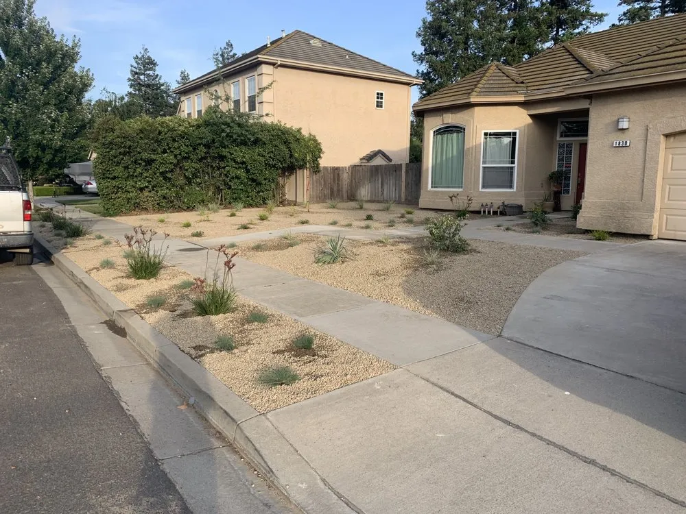 Reliable residential landscaping for residential properties in Turlock, CA by Jesus Pantoja Garden Service & Landscape