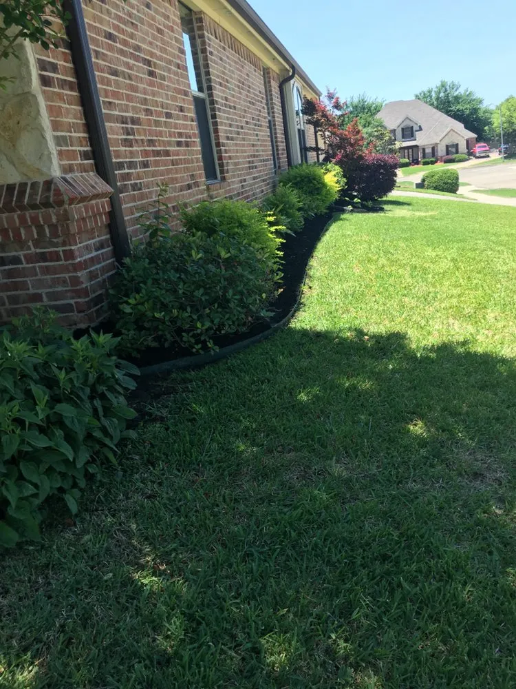 Custom landscaping services for homes in Fort Worth, TX by Jesus professional landscaping company