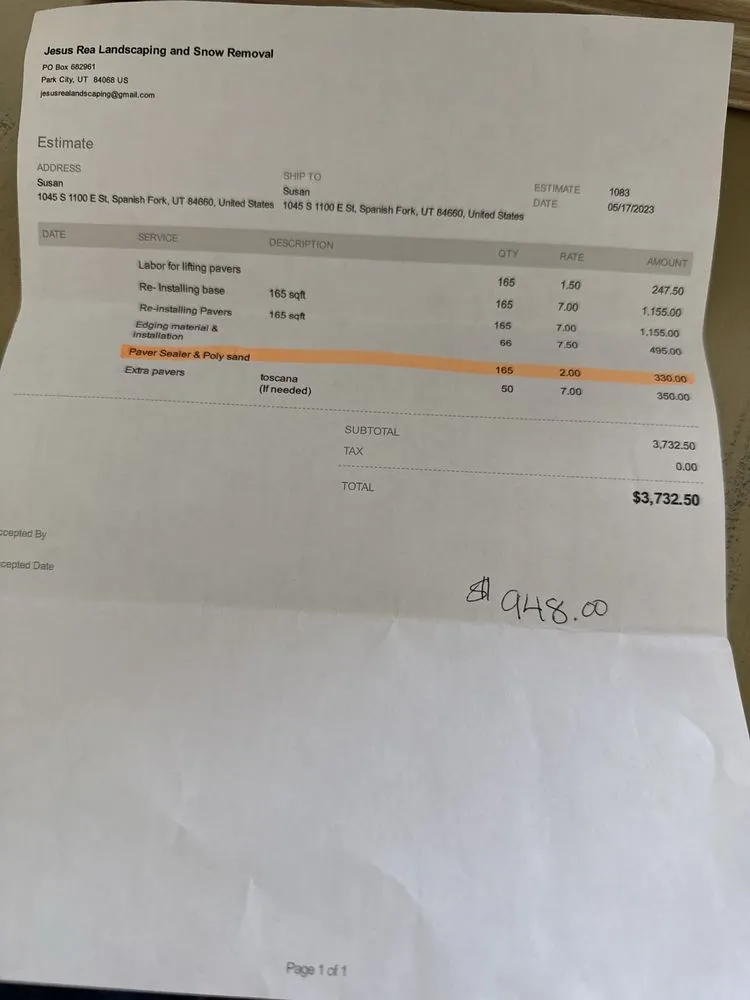 Professional lawn mowing service experts serving Park City, UT - Jesus Rea