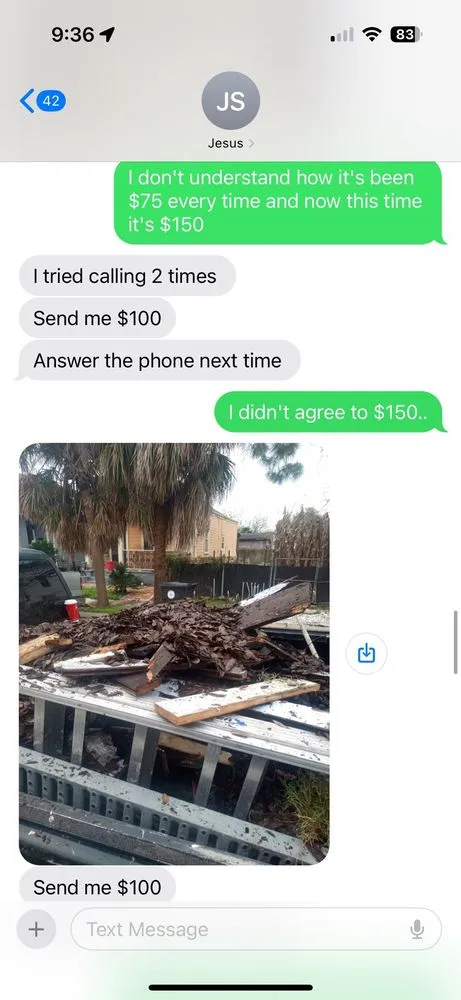 Expert yard cleanup service in New Orleans, LA - Jesus saves lawn care