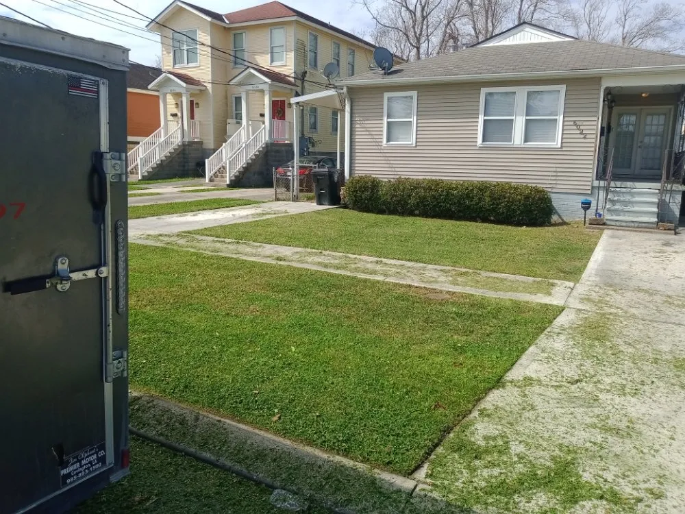 Affordable yard maintenance for year-round maintenance across New Orleans, LA - Jesus saves lawn care