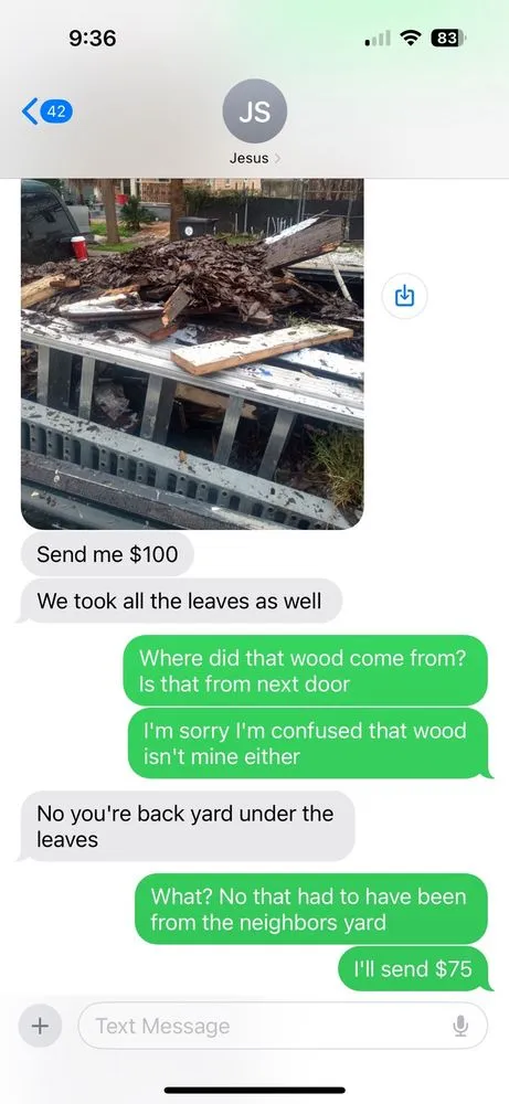 Trusted lawn mowing service in New Orleans, LA by Jesus saves lawn care