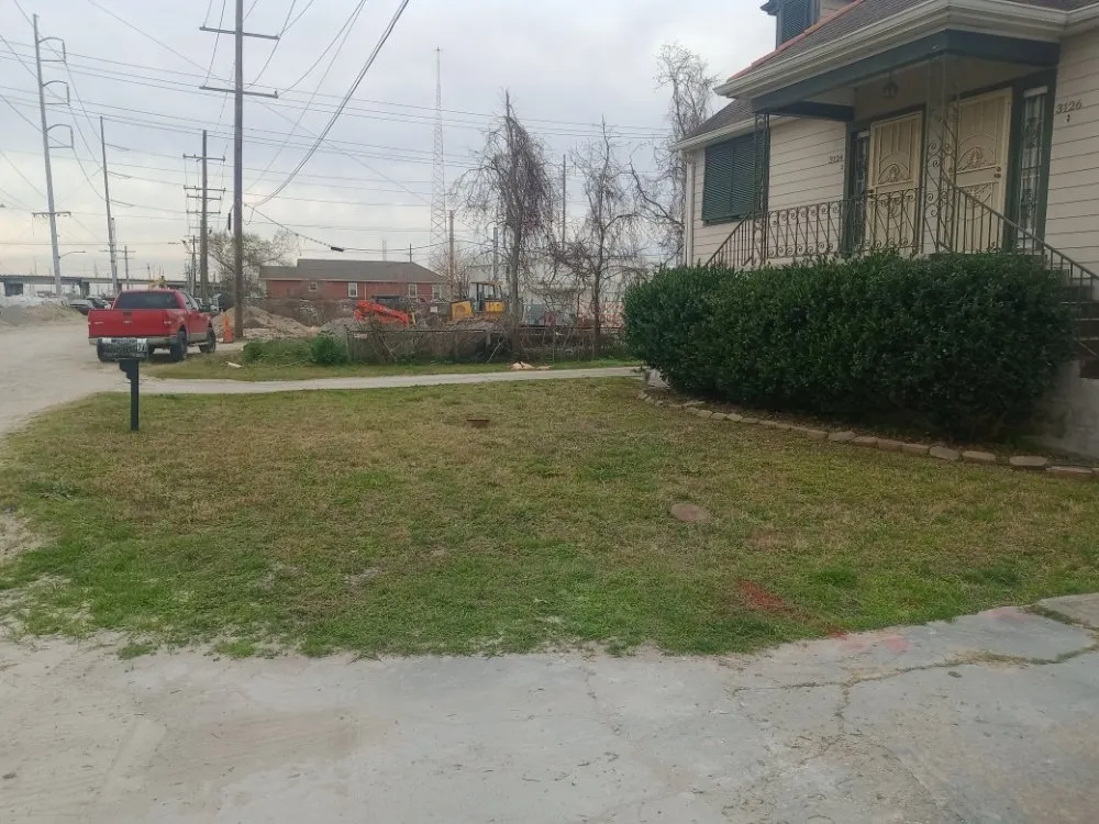 Trusted landscape design for beautiful yards in New Orleans, LA by Jesus saves lawn care