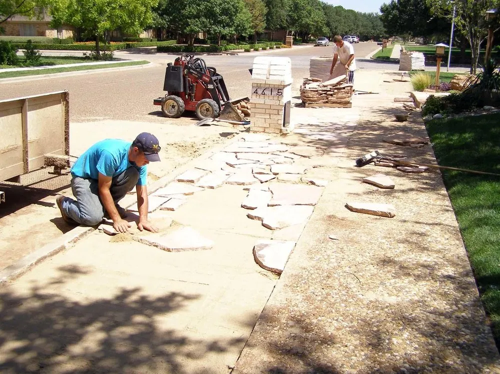 Professional landscape installation in Lubbock, TX - JET Landscape & Irrigation