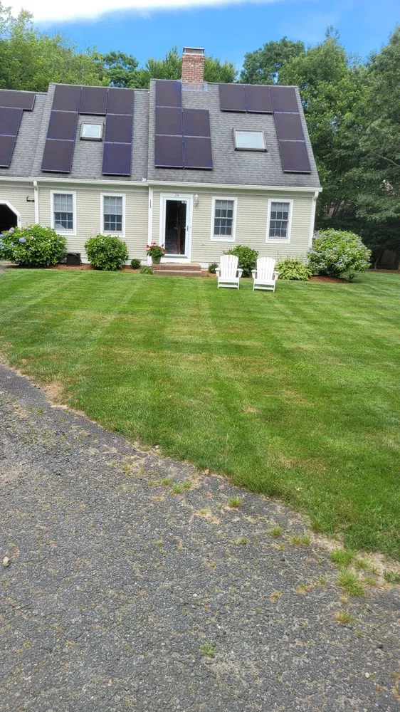 Affordable lawn mowing service in Bourne, MA by JET Landscaping