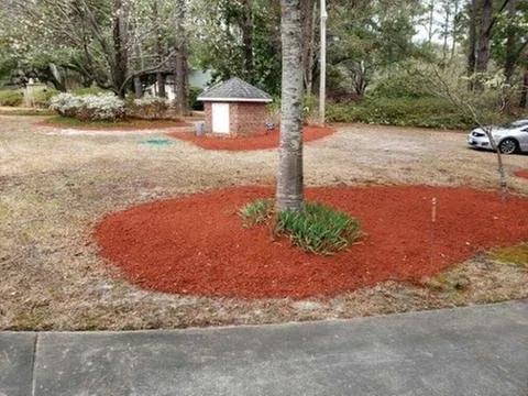 Affordable landscape installation for beautiful yards in Wilmington, NC by Jet Mulch