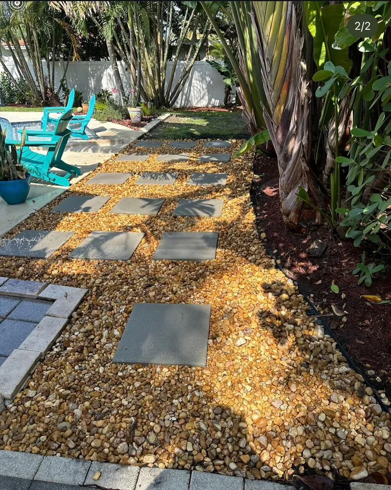 Professional residential landscaping in Pompano Beach, FL by Jeters Landscaping