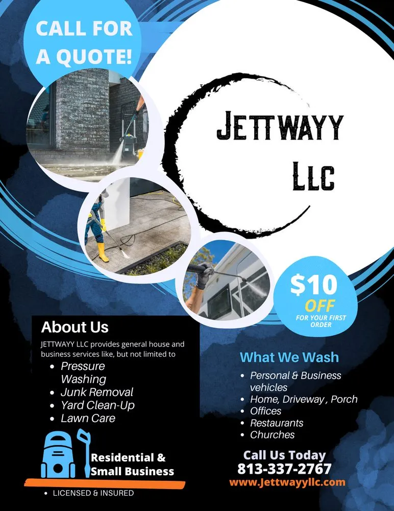 Professional lawn mowing service in Zephyrhills, FL by Jettwayy